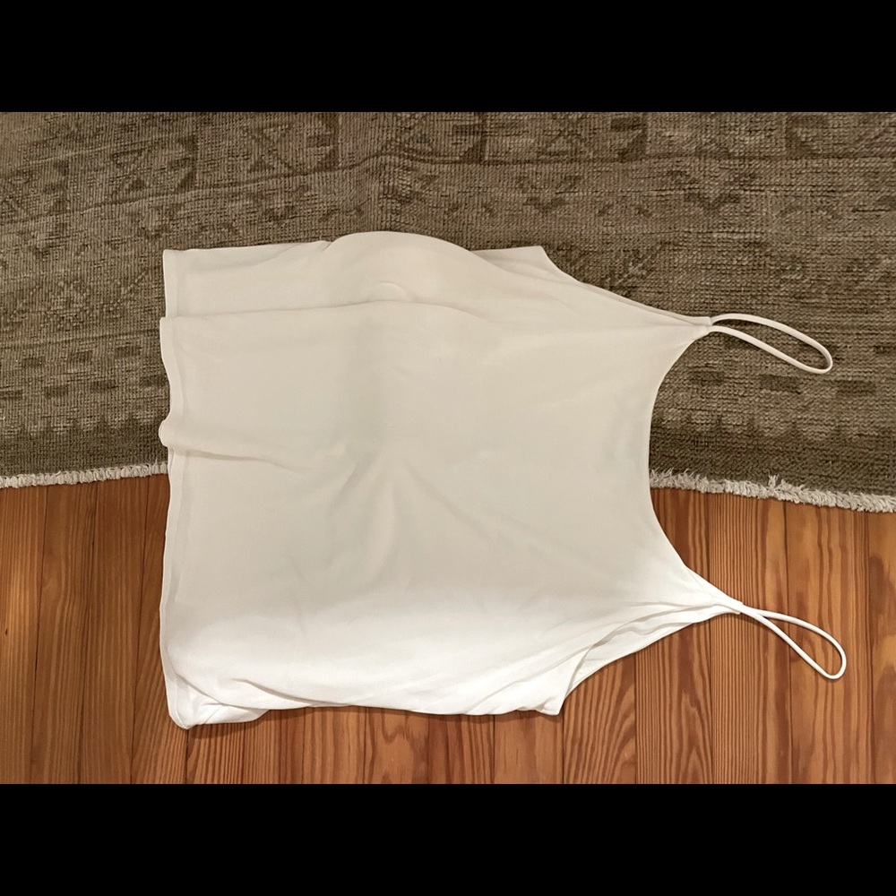 White tank top